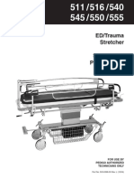 Manual de Servicio Cama de Traumas Pedigo 5xx Stretcher (Inglés) PDF