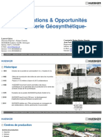 HUESKER-ONIGC-Applications Et Opportunités-Géosynthétiques I PDF
