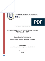 ANÁLISIS DE LOS ARTÍCULOS 2º Y 139º DE LA CPP