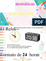 USO DEL RELOJ