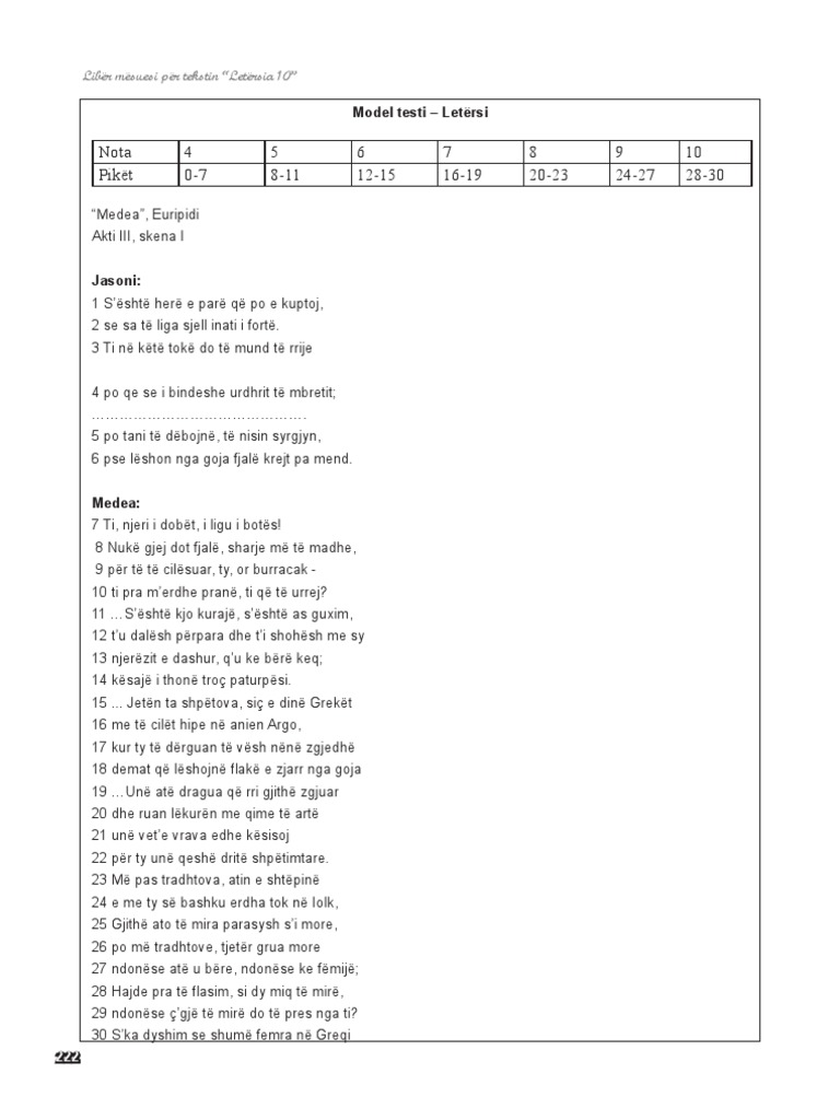Test Historia Klasa 6 Albas