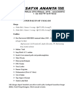 Proposal Perjalanan Wisata