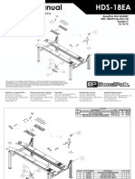 BendPak 5260047 HDS 18EA Alignment Lift Exploded View Parts List