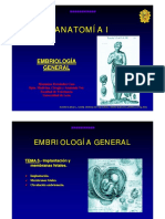 Tema 05 Embriología General PDF