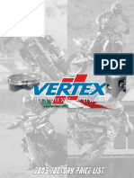 Catalogo Pistoni VERTEX PDF