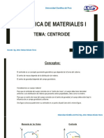 Mecánica de Materiales 1 - Centroide