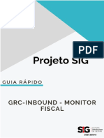 Guia Rápido - GRC-Inbound - Monitor Fiscal