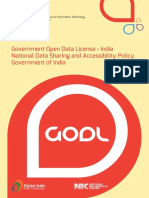 Government Open Data License - India National Data Sharing and Accessibility Policy Government of India