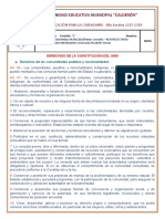 Derechos de La Constitucion de 2008