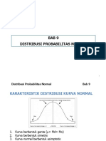 Distribusi Probabilitas Normal Bab 9 Pert 4 Dan 5