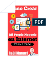 Cómo Crear Mi Propio Negocio EBOOK PDF