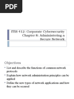 Chapter 8 - Administering A Secure Network