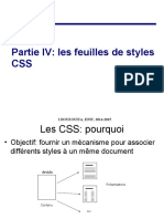 Partie CSS