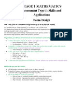 Task Outline - Farm Design - Measurement Geometry 2 2