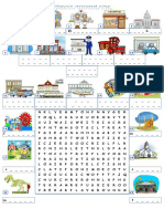 City Places Wordsearch Wordsearches - 75885