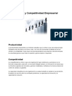 Productividad y Competitividad Empresarial