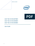 Intel® NUC Kit NUC8i7BEH Intel® NUC Kit NUC8i5BEH Intel® NUC Kit NUC8i3BEH User Guide