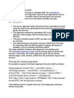 Ways To Calculate GDP