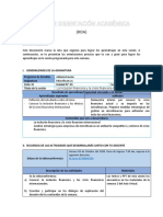 Ruta de Orientación Académica