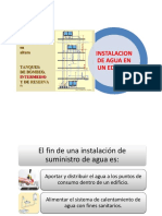 Instalacion de Agua en Un Edificio PDF