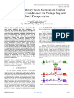 UVT and PQ Theory Based Generalised Unified Power Quality Conditioner For Voltage Sag and Swell Compensation