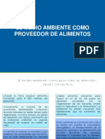 5 MEDIO AMBIENTE COMO PROVEEDOR DE ALIMENTOS