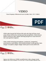 Dasar Multimedia 5 - Video