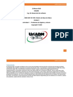 23/marzo/2020 Unadm. Ing. en Desarrollo de Software: Diseño de Base de Datos