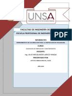 Informe Nº3 Instrumentos de Calibracion