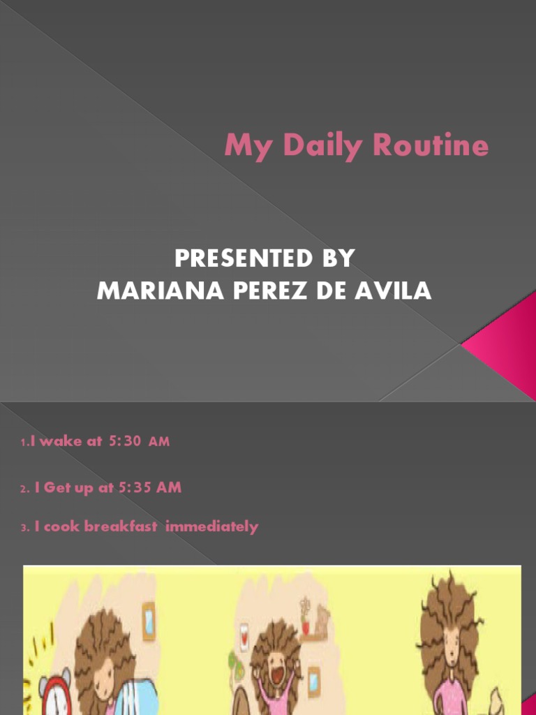 My Daily Routine Overview | PDF