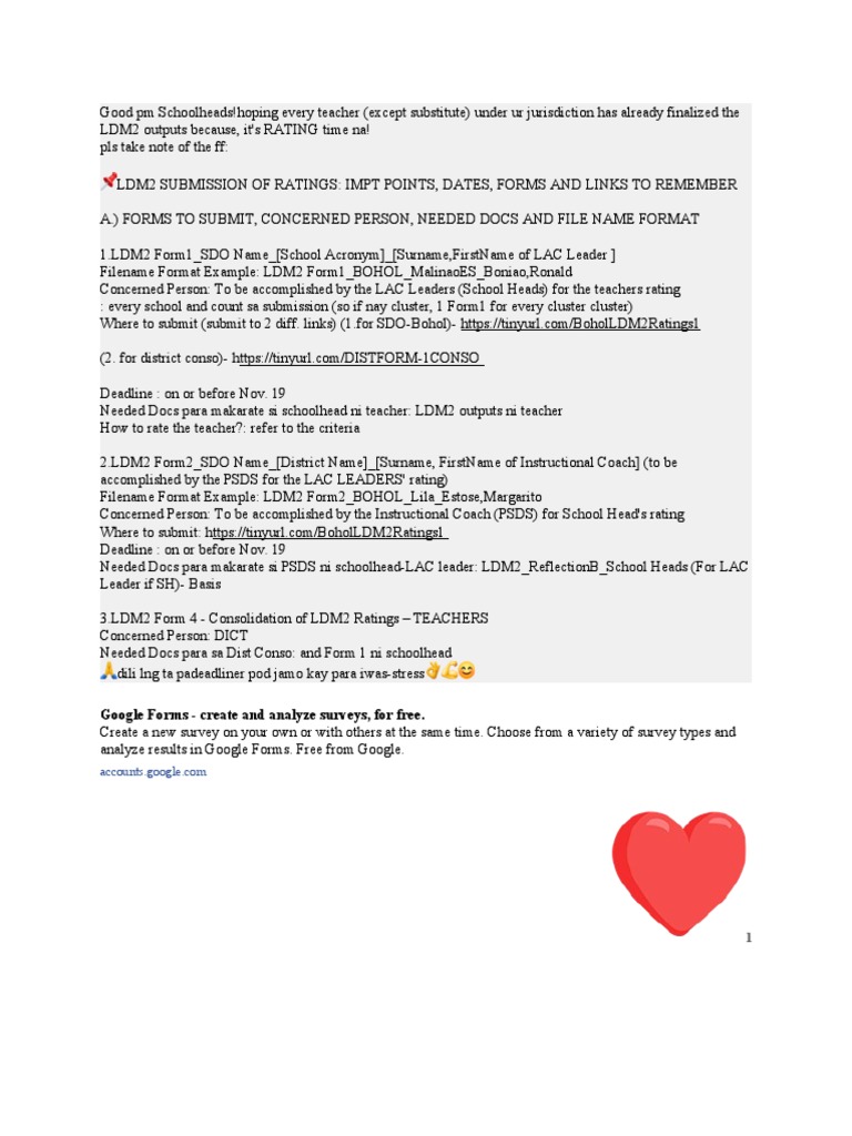 LDM2 Ratings Submission Guidelines | PDF | Art