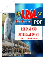 Release and Retrieval of My Aral Kit Form