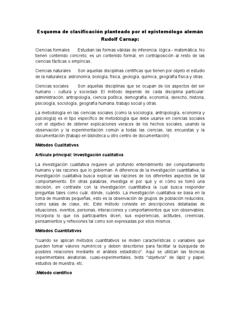 metodos de las ciencias sociales