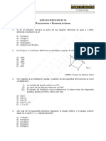 MAT 19 - Guía de Ejercicios, Polígonos - Cuadriláteros WEB 2016