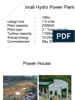 Belihuloya Small Hydro Power Plant