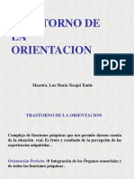 Trastorno de La Orientación