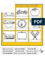 cuadernillo recortable de oraciones y sílabas