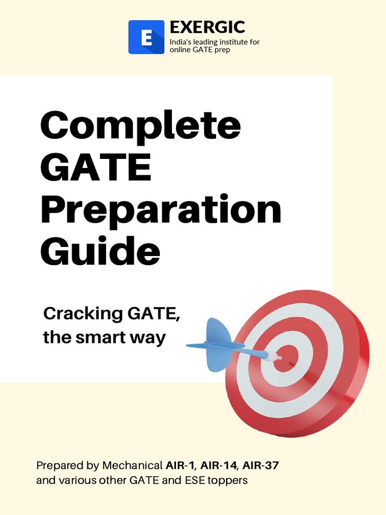 GATE Preparation Guide by Exergic | PDF | Mood (Psychology) | Mental Health