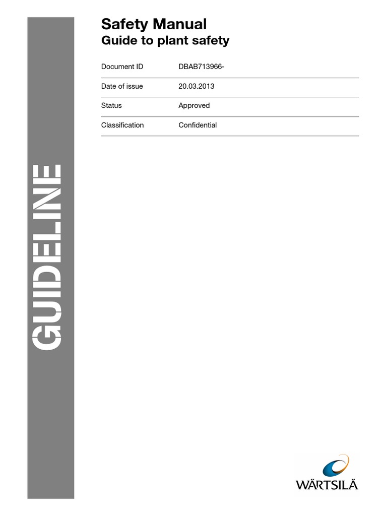 Guide To Plant Safety EN PDF Safety Occupational Safety And Health