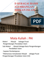 Masjid SBG Pusat Pendidikan Islam