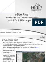 eBee Plus Endurance Test and RTK/PPK Comparison