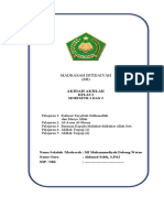 Madrasah Ibtidaiyah (MI) : Akidah Akhlak