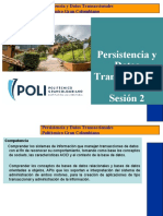 PERSISTENCIA Y DATOS TRANSACCIONALES CLASE 2 Ayudas
