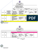 Department of Education: Learning Area Am Daily Activities