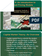 Chapter 8: An Introduction To Asset Pricing Models