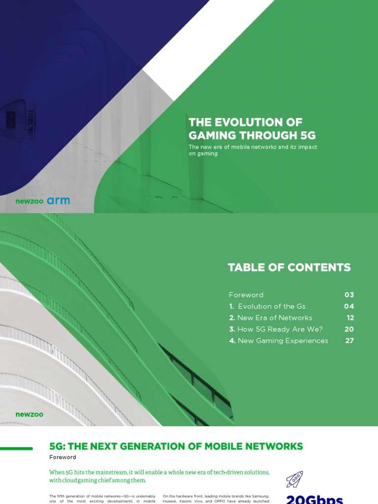 The New Era of Mobile Networks and Its Impact On Gaming | PDF | 4 G | 3 G