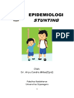 Buku EPIDEMIOLOGI STUNTING KOMPLIT PDF