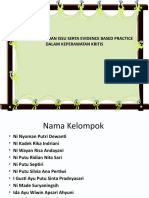 Makalah Tren Dan Issu Serta Evidence Based Practice