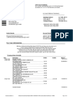 Account Balance Summary: Account Details Outlet Details