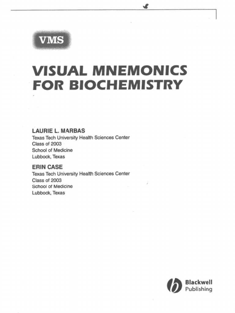 Visual Mnemonics For Biochemistry PDF | PDF | Acetylcholine | Adrenal Gland